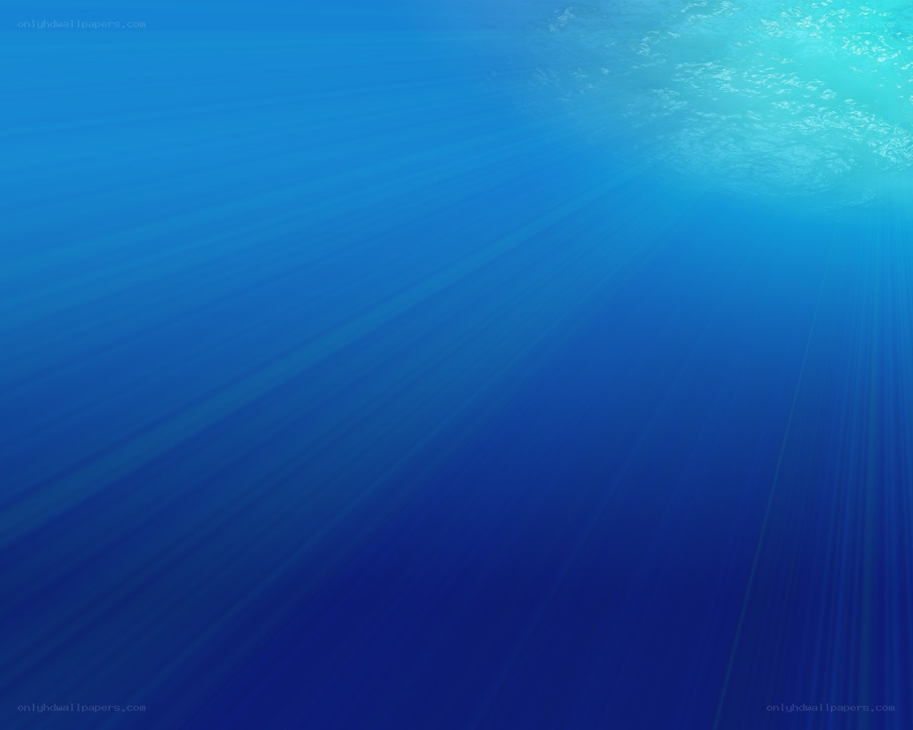 underwater light rays