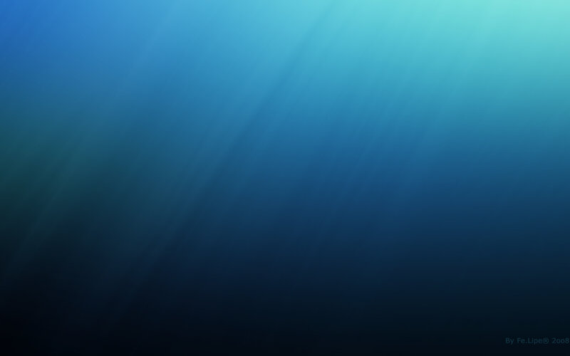 Underwater Light Rays — Blue, Serene, Digital Art, Light Rays, Blue Water