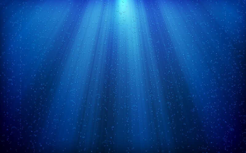 Underwater Light Rays — Digital Art