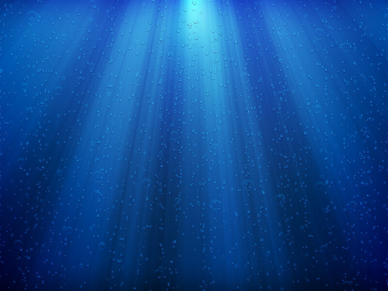 Underwater Light Rays — Serene