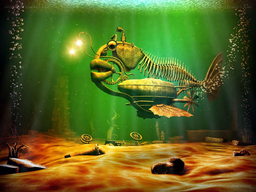 underwater mechanical fish