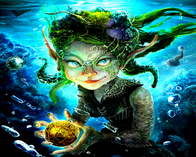 Underwater Mermaid Child