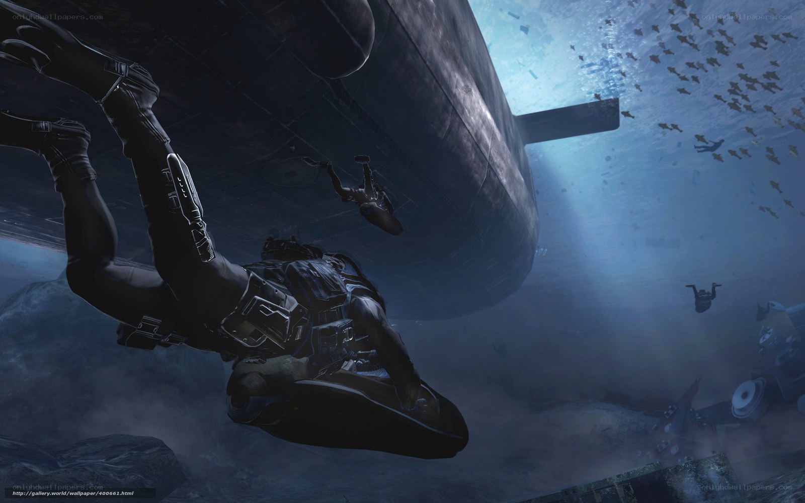 Underwater military operation