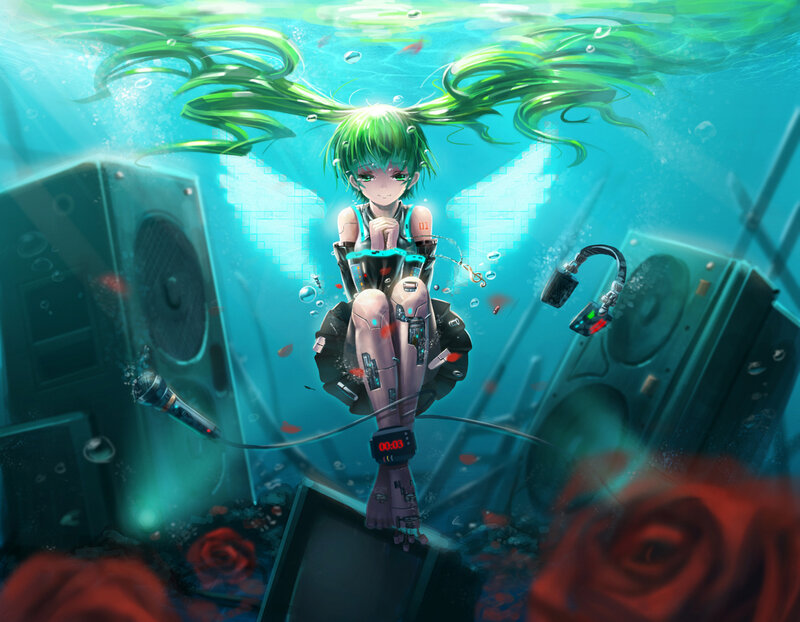 underwater music performance