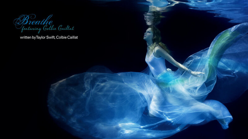 Underwater music video still
