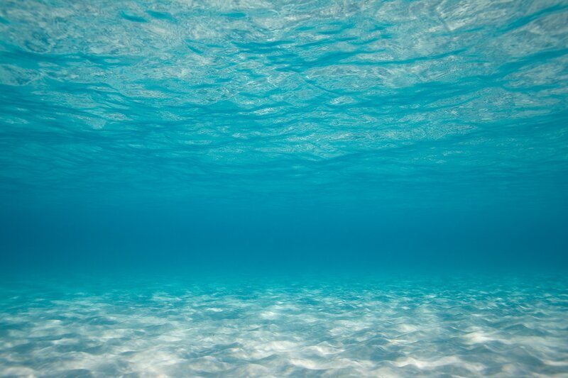 underwater ocean scene