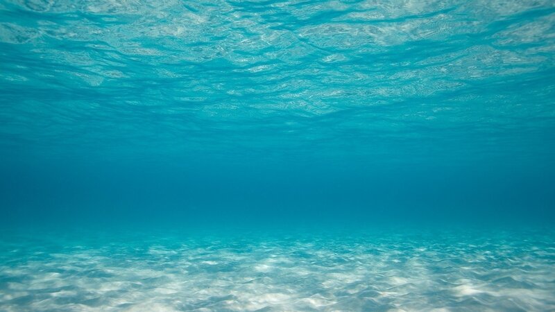 underwater ocean scene