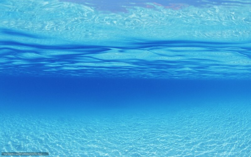 Underwater Ocean View — Blue, Serene, Afternoon