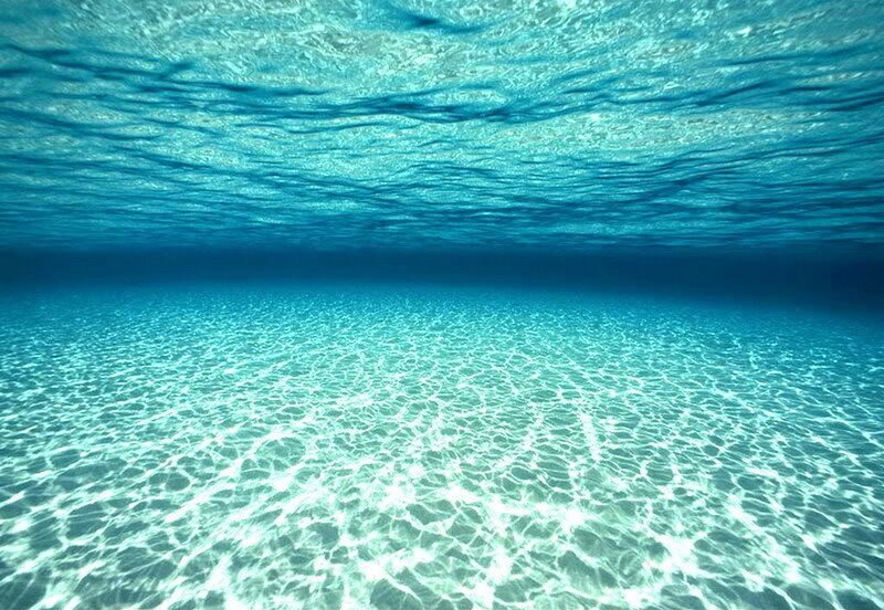 Underwater Ocean View — Blue
