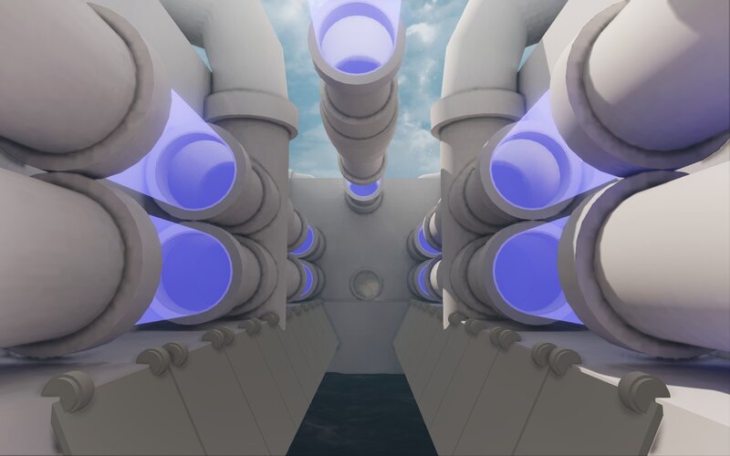 Underwater Pipe Structure