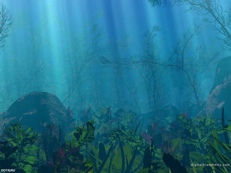 Underwater Plant Life — Blue