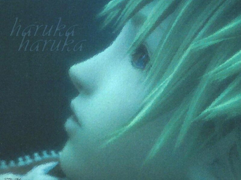 Underwater portrait of a character