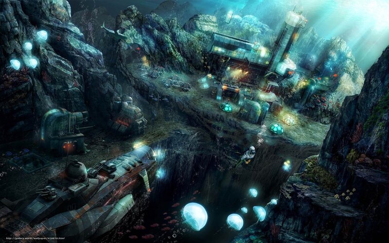 Underwater research base