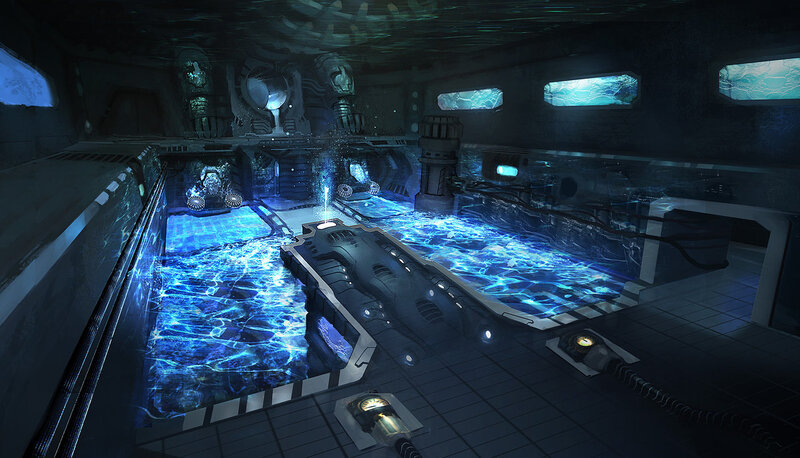 underwater research facility