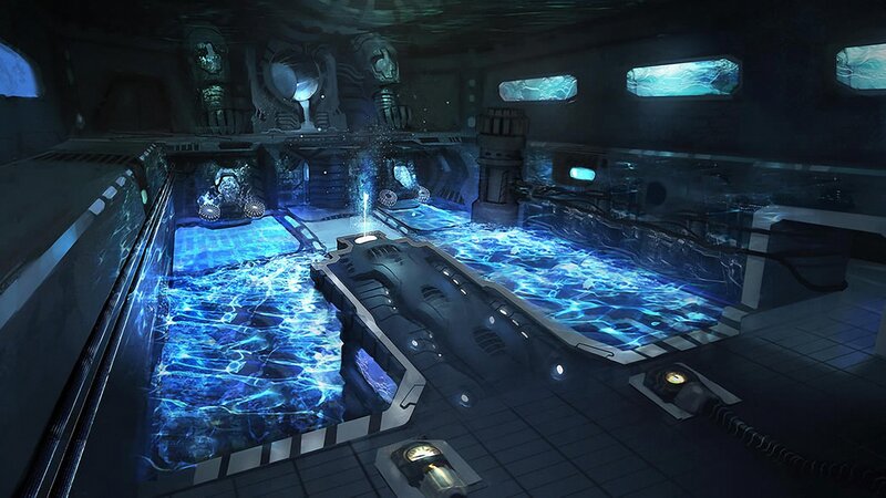 Underwater Research Facility — Blue