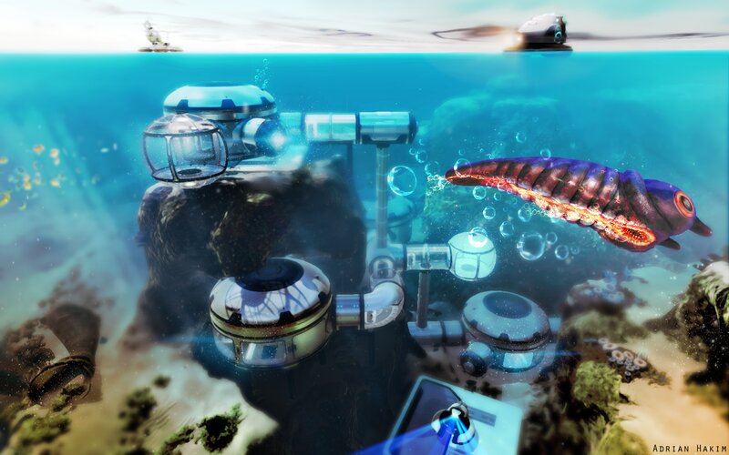 Underwater Research Station — Blue, Dramatic