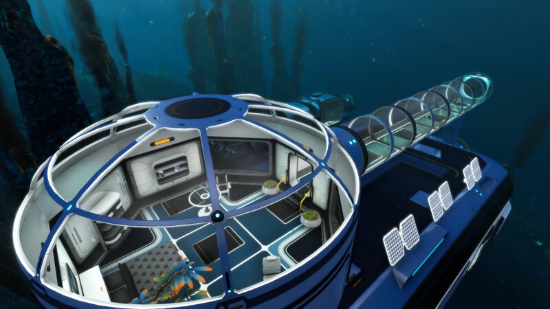 Underwater Research Station — Blue, Serene