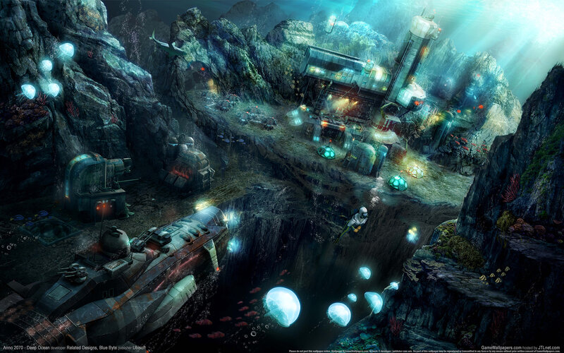 Underwater Research Station — Blue