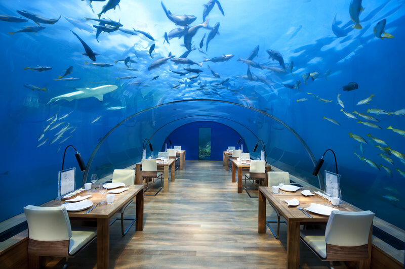 Underwater Restaurant Tunnel