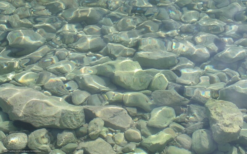 Underwater Rocks — Gray, Calm