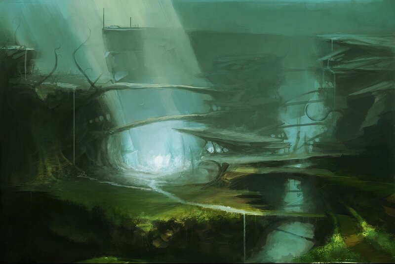 Underwater Ruins Concept