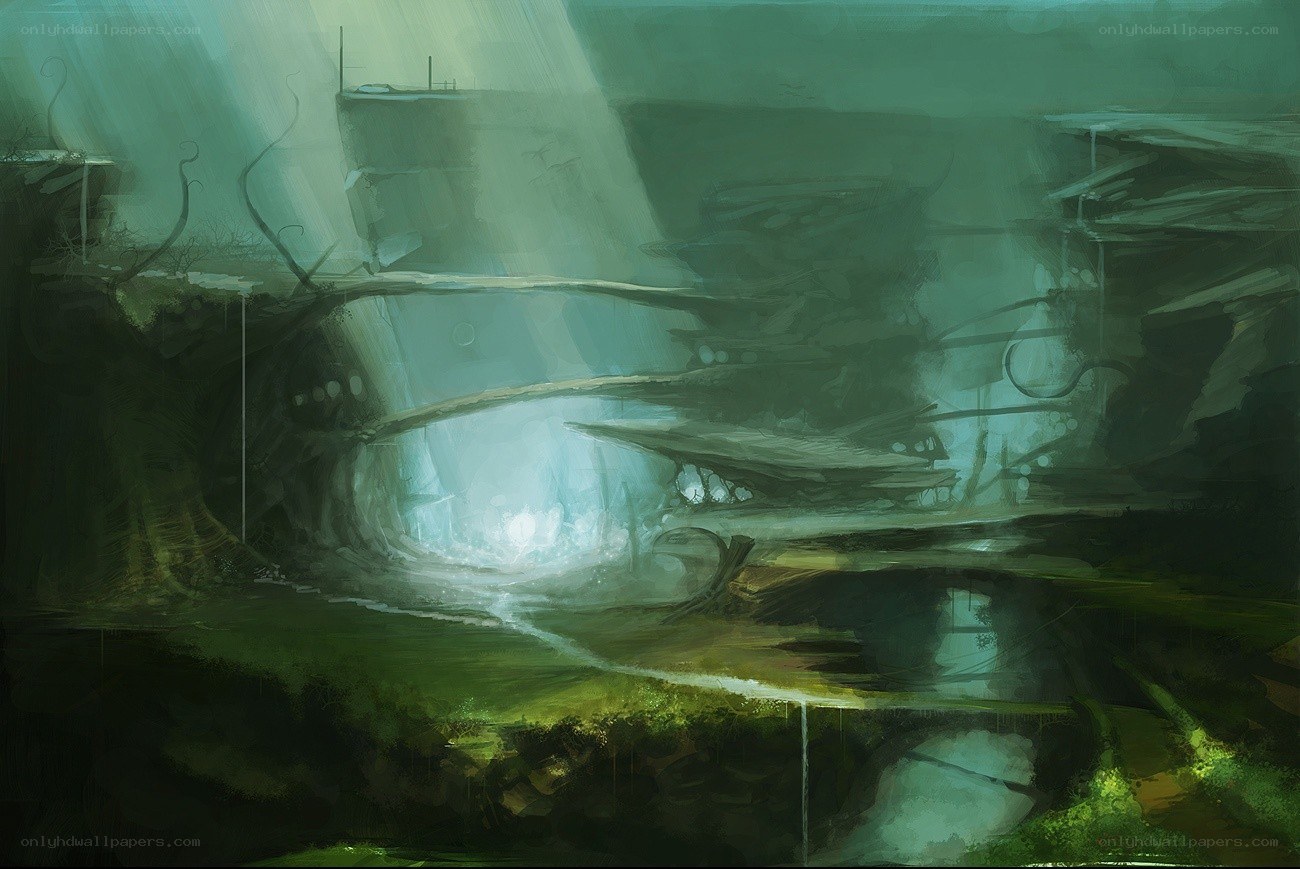 Underwater Ruins Concept