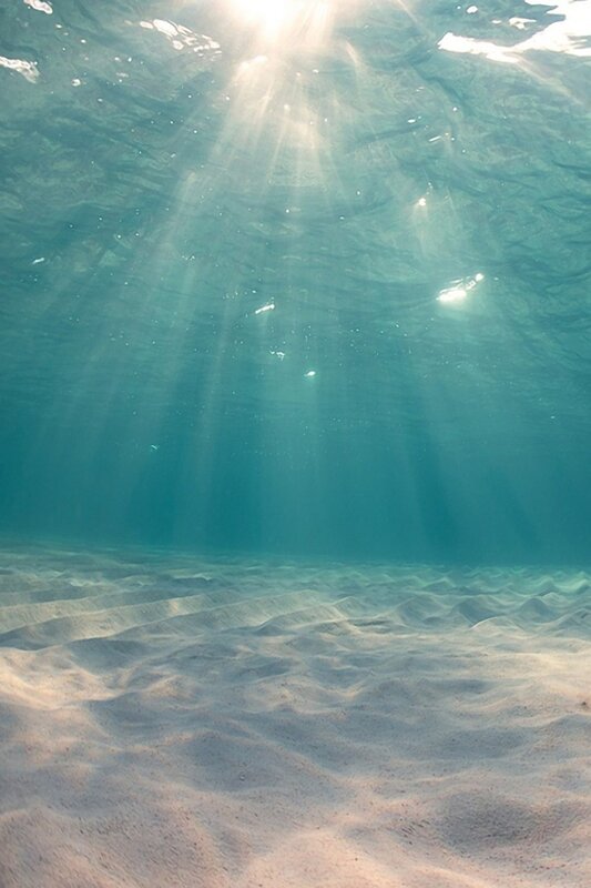 Underwater Sand and Sunlight