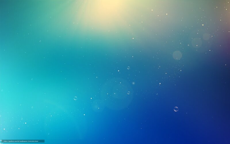 Underwater Scene with Bubbles — Blue, Serene