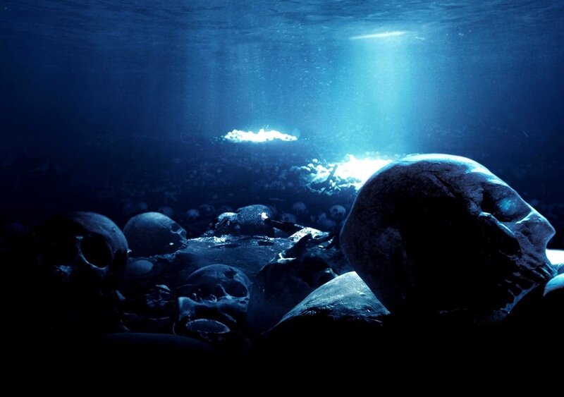 Underwater Skulls