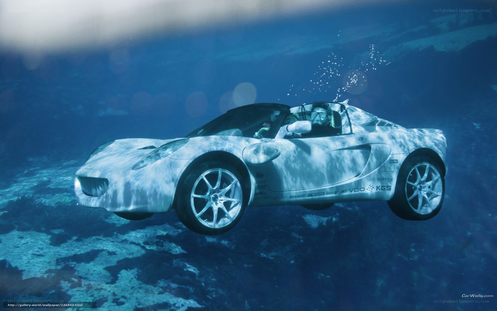 underwater sports car
