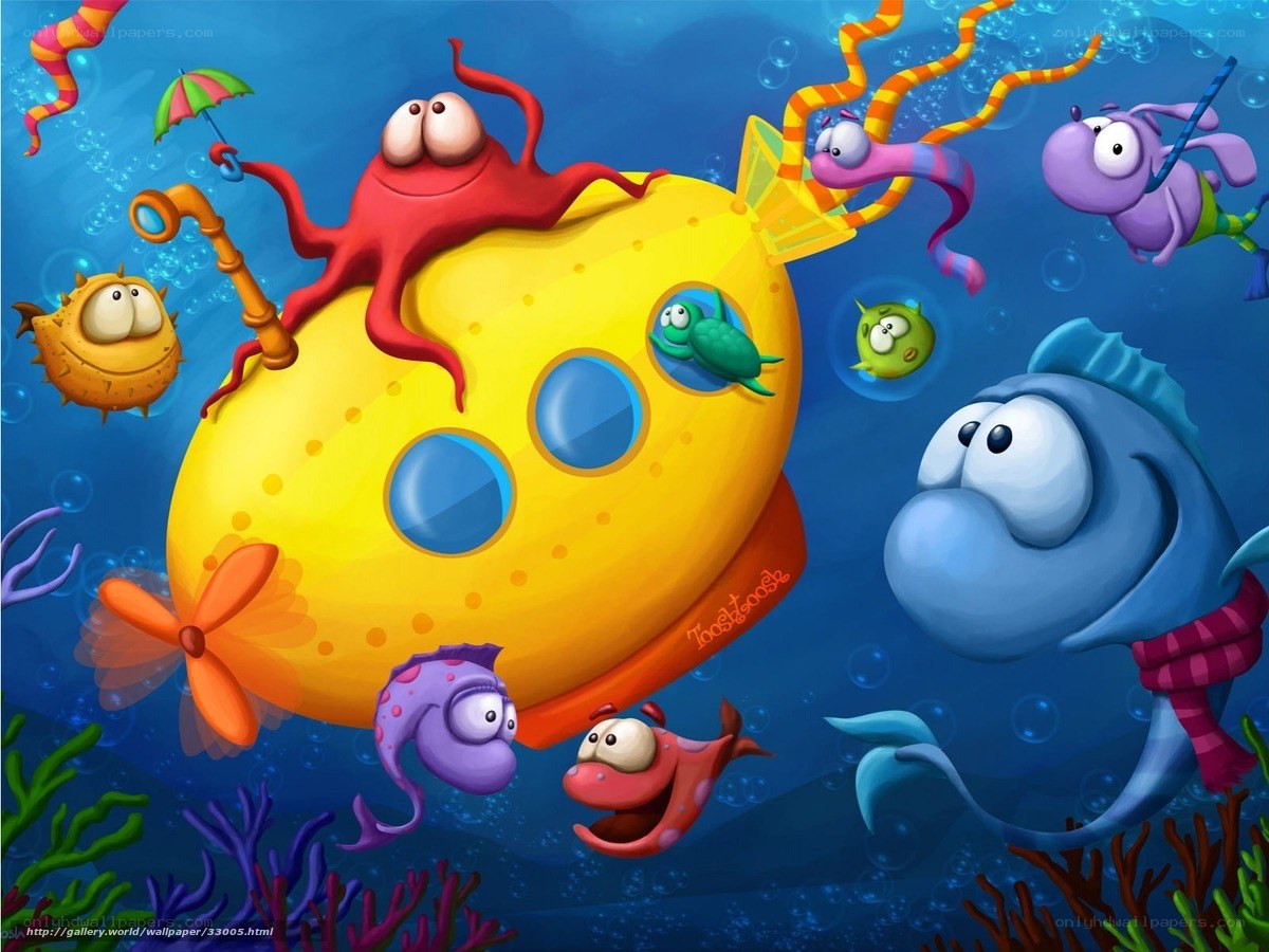 Underwater submarine adventure