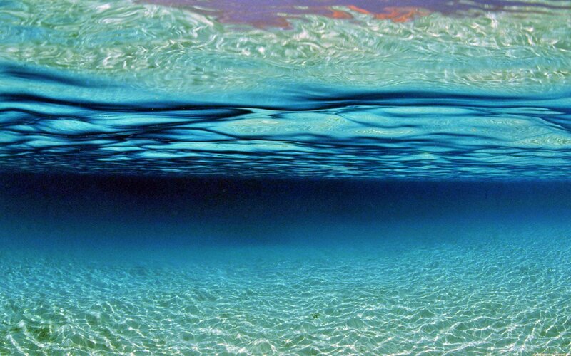 underwater surface view