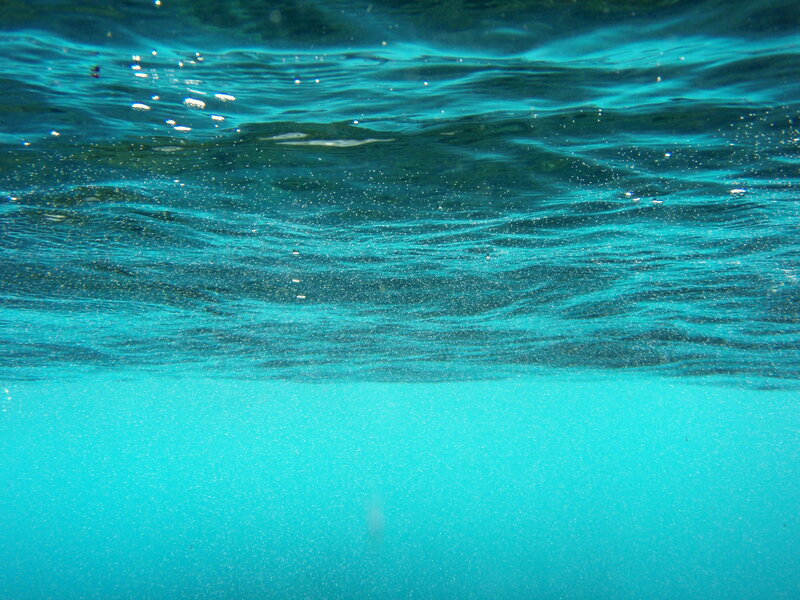 underwater surface view