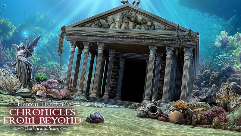 Underwater Temple — Blue