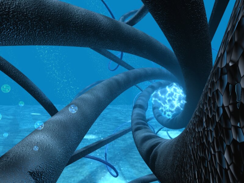 underwater tunnel network
