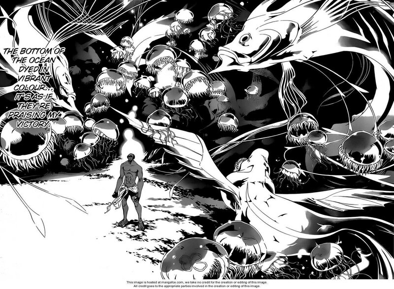 underwater victory scene