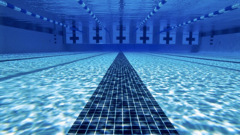 underwater view of swimming pool