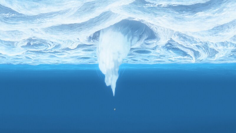 Underwater Vortex — Blue