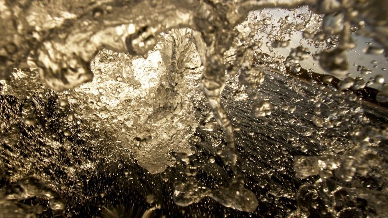 Underwater Water Splashing