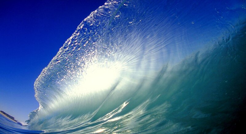 Underwater Wave Tunnel — Blue