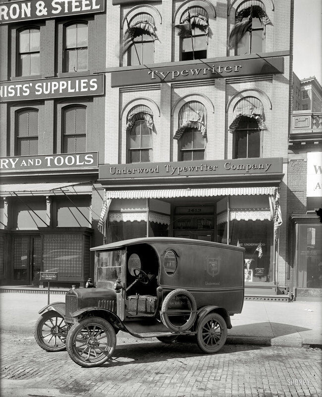 Underwood Typewriter Company storefront
