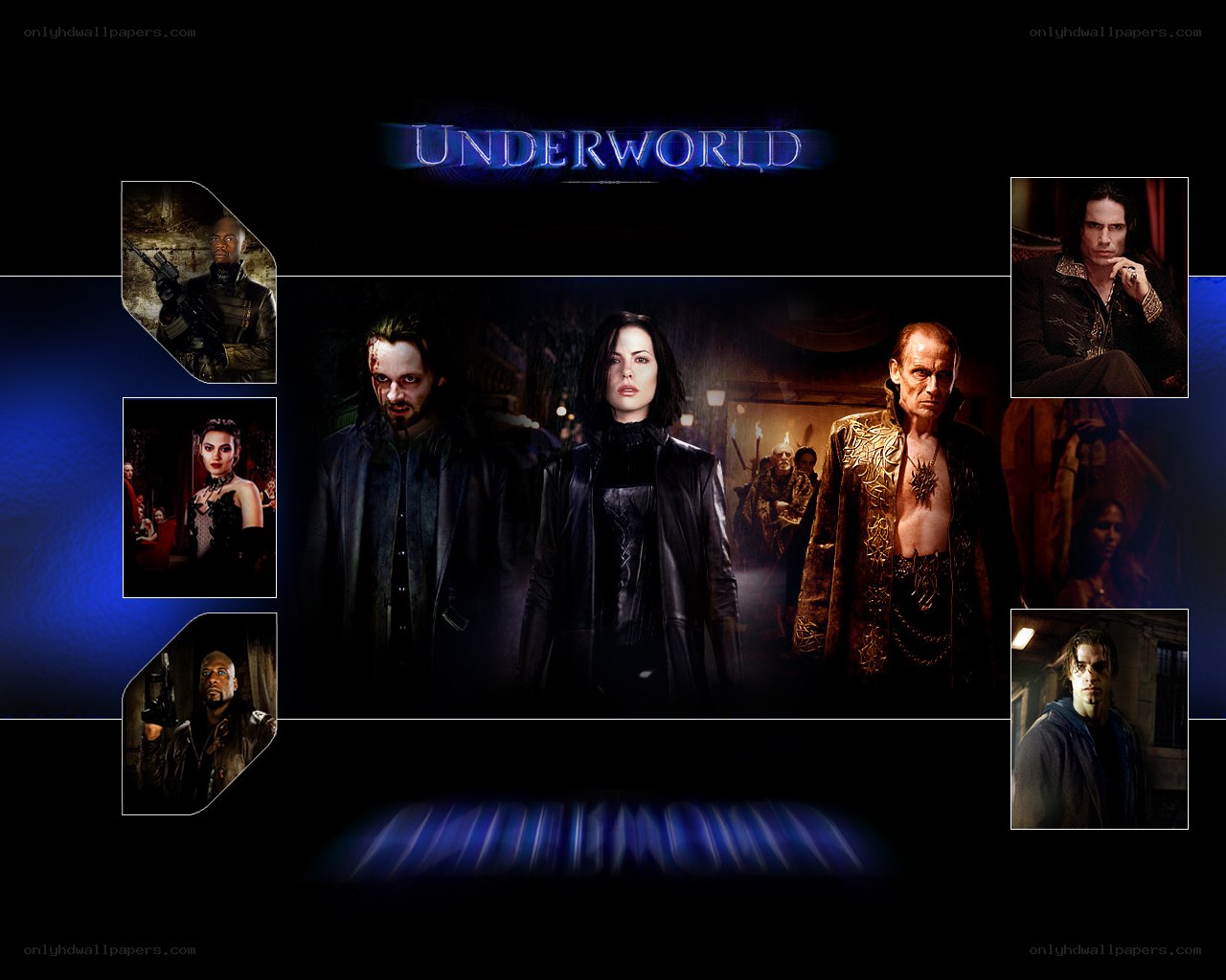 Underworld movie collage