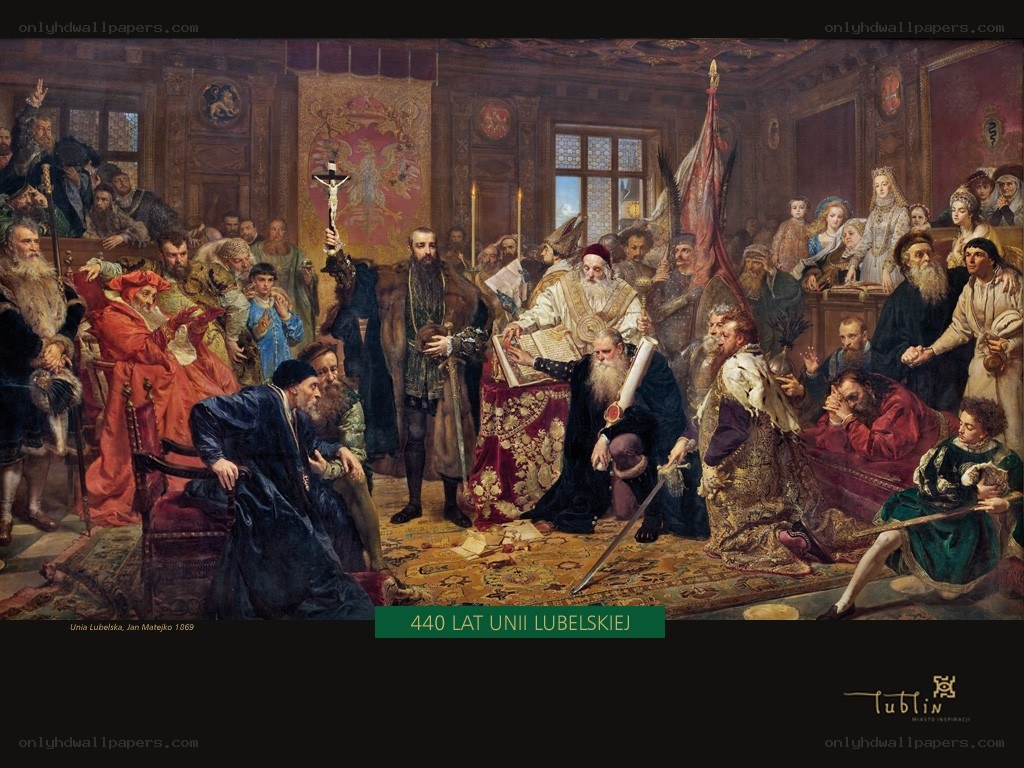 Unia Lubelska painting