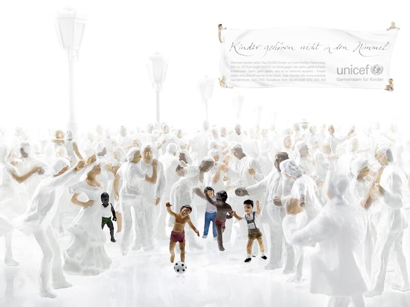 UNICEF fundraising campaign