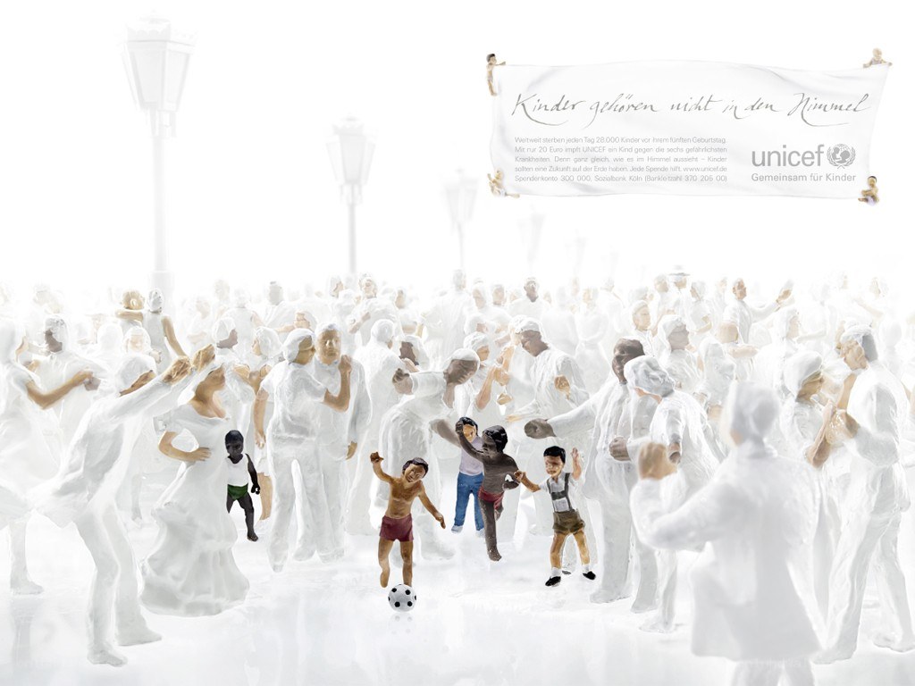UNICEF fundraising campaign