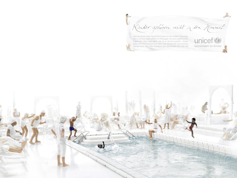 UNICEF Pool Ad