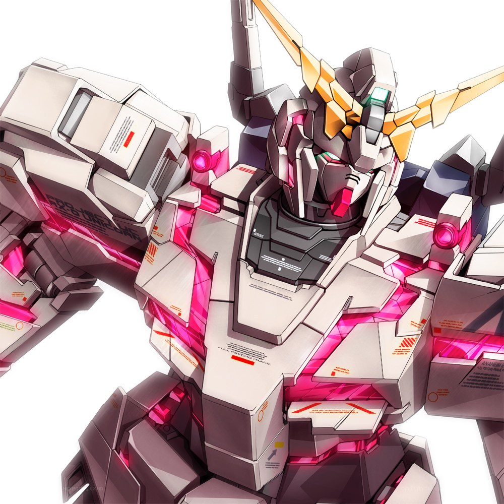 Unicorn Gundam in action