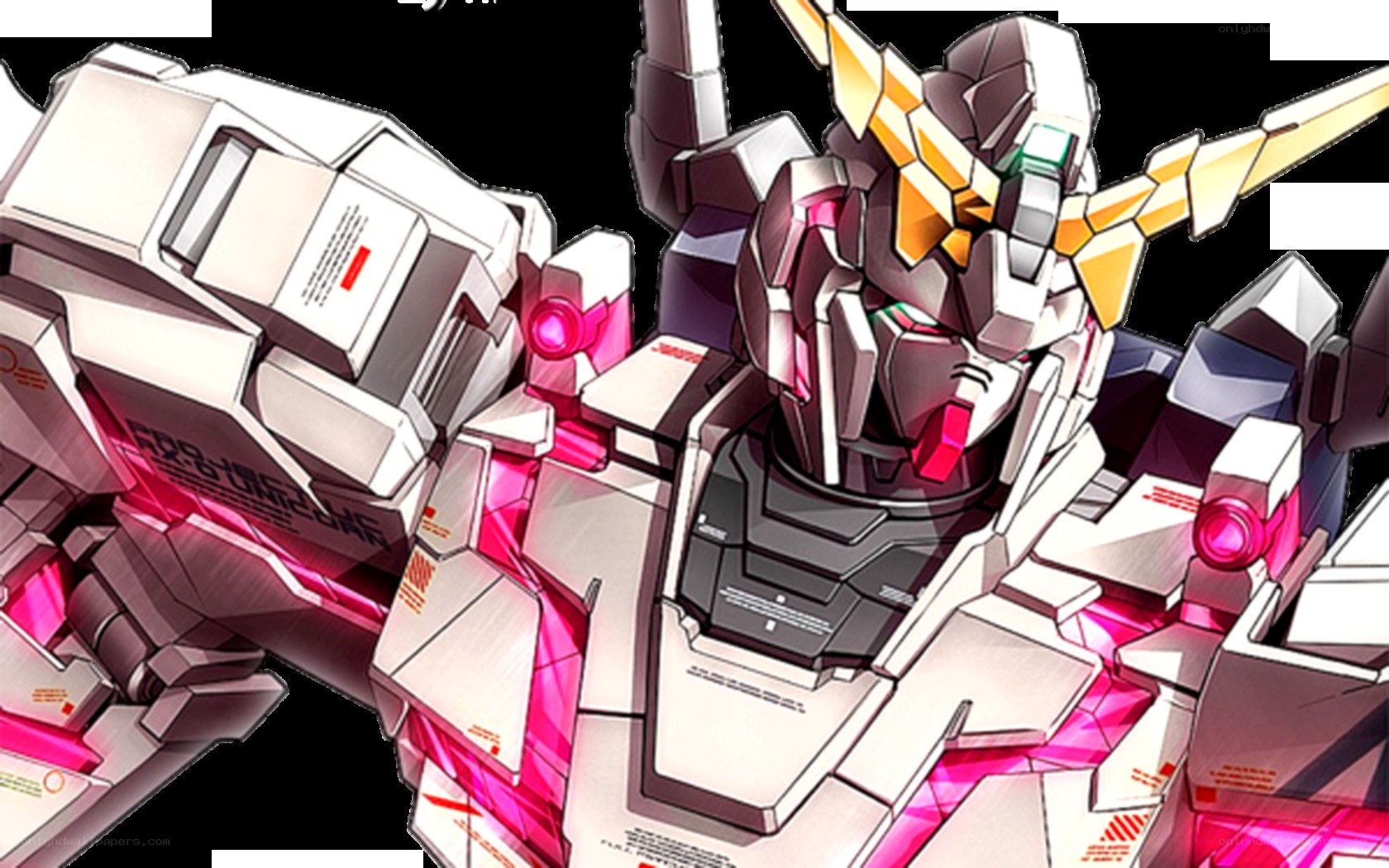 Unicorn Gundam in combat pose