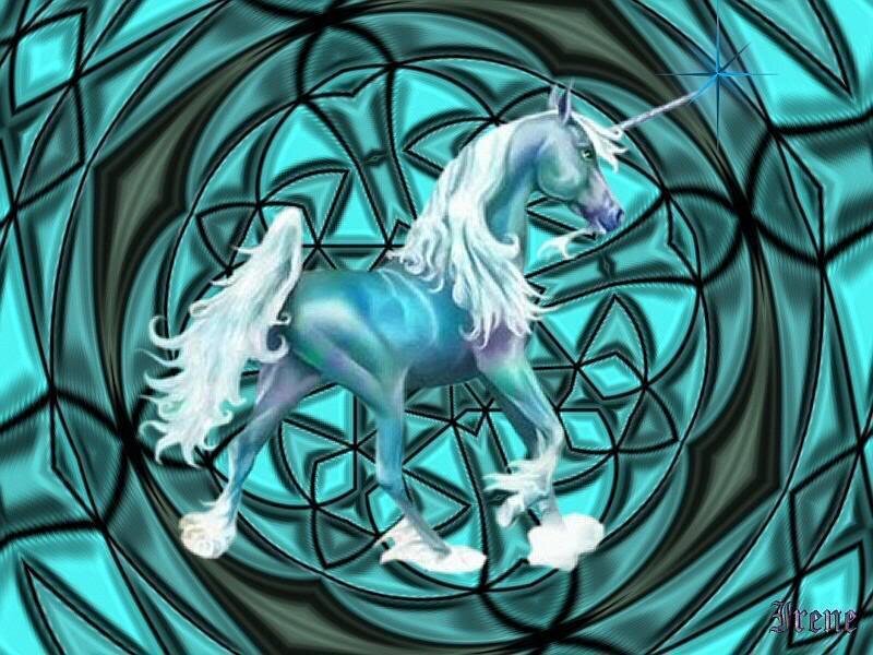 Unicorn in a geometric tunnel
