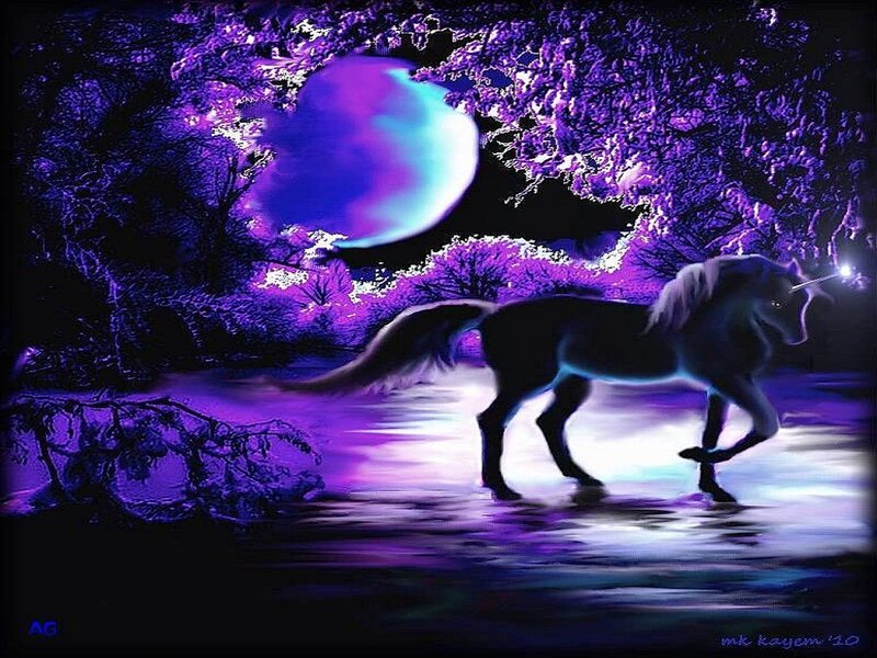 Unicorn in Water